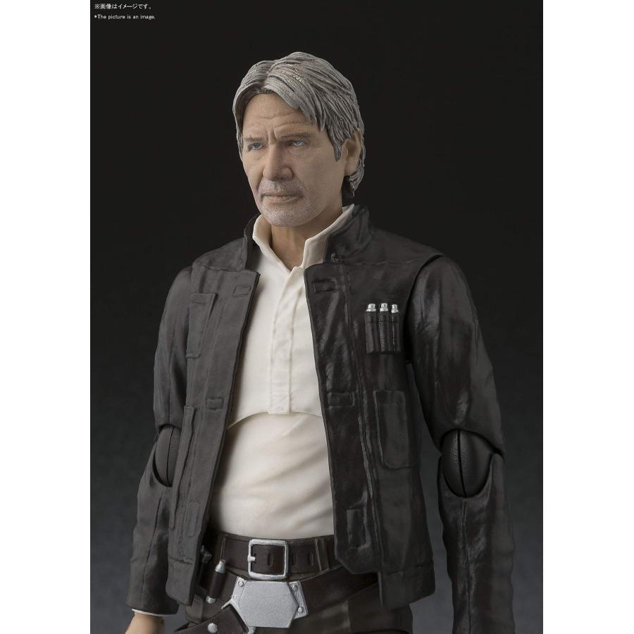 S.H.フィギュアーツ スター・ウォーズ ハン・ソロ (STAR WARS:The Force Awakens) PVC&ABS製 塗装済み可動フィギ｜g2021｜04