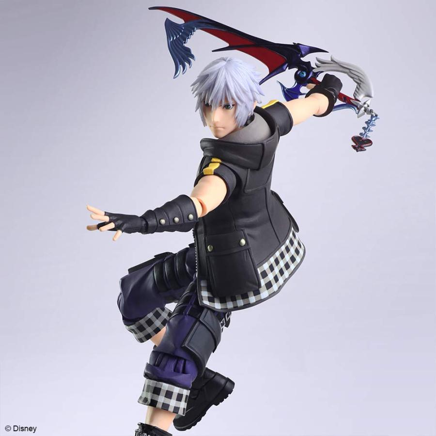 KINGDOM HEARTS III BRING ARTS リク Version 2 PVC製 塗装済み可動フィギュア｜g2021｜04