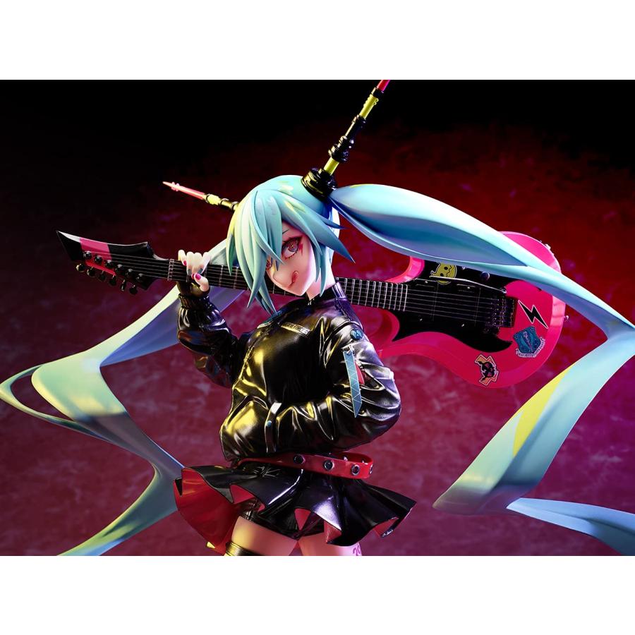 初音ミク LAMロックシンガー Ver. 1/7スケール PVC&ABS製塗装済み完成品フィギュア｜g2021｜06