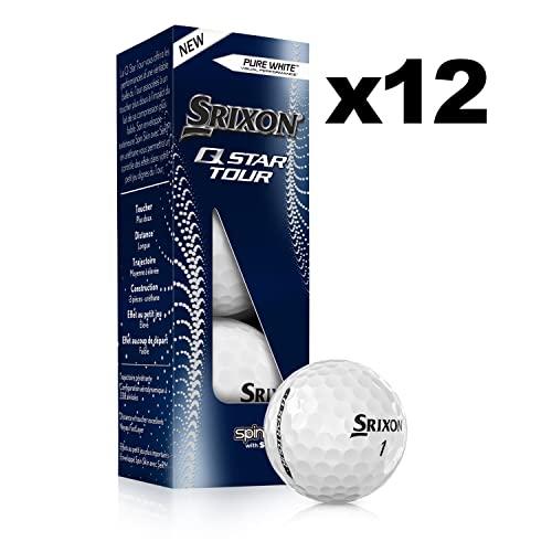Srixon ユニ 大人用 ホワイト ゴルフボール ホワイト 12個 US｜g2021｜02