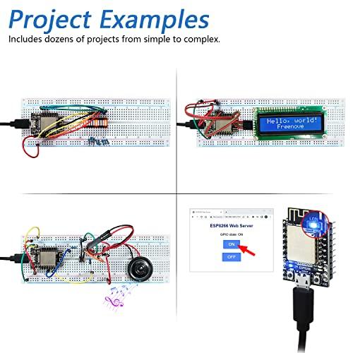 Freenove ESP8266 用アルティメット スターター キット (同梱) (Arduino IDE と互換性あり)、ESP-12S オンボード｜g2021｜04