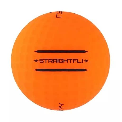 Maxfli (マックスフライ) ゴルフボール Straightfli Golf Balls ストレートフライ マットオレンジ 2022年モデル｜g2021｜03