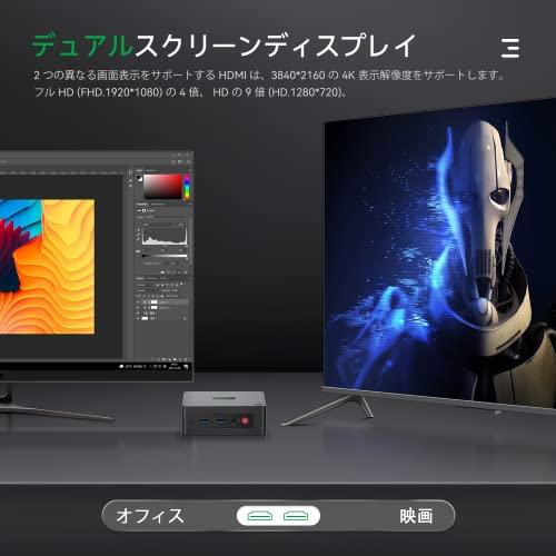 TRIGKEY ミニPC インテル第12世代 N95 プロセッサー 最大3.4GHz、G4小型PC 装備 11 Pro OS 16GB DDR4 50｜g2021｜05