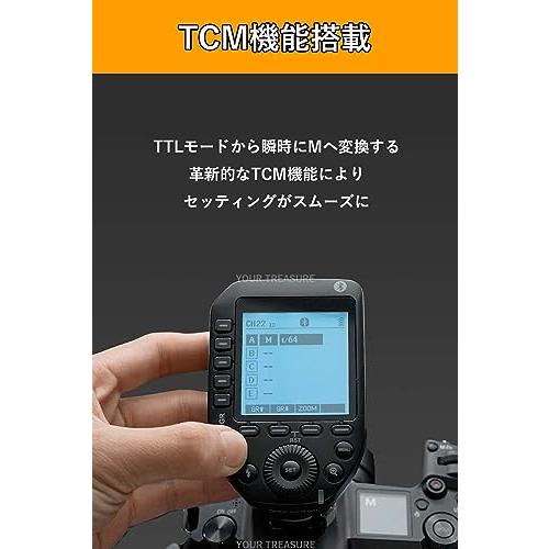 [国内正規代理店] Godox XProII-C 送信機 XProII Canon キャノン対応 フラッシュトリガー [技適マーク/日本語説明書/クロ｜g2021｜06