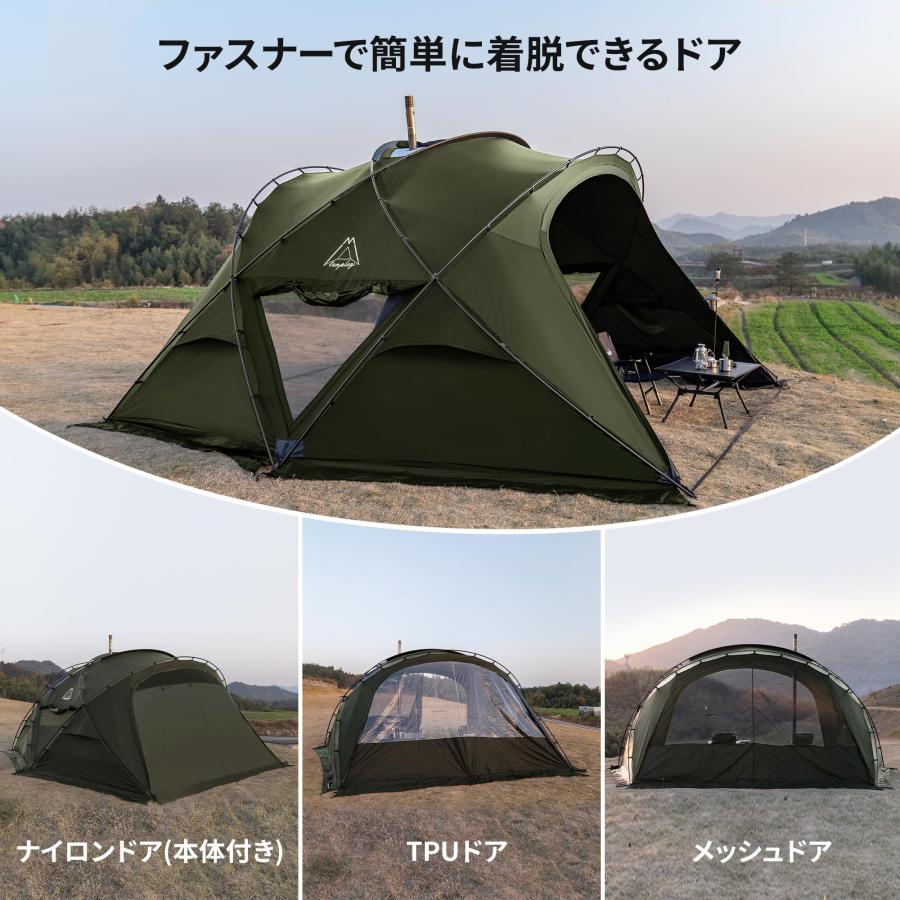 Tenplay 「G-TENT-L」大型シェルターテント/拡張テント ナイロン Tenplay 「G-TENT-L」大型シェルターテント/拡張テント ナイロン
