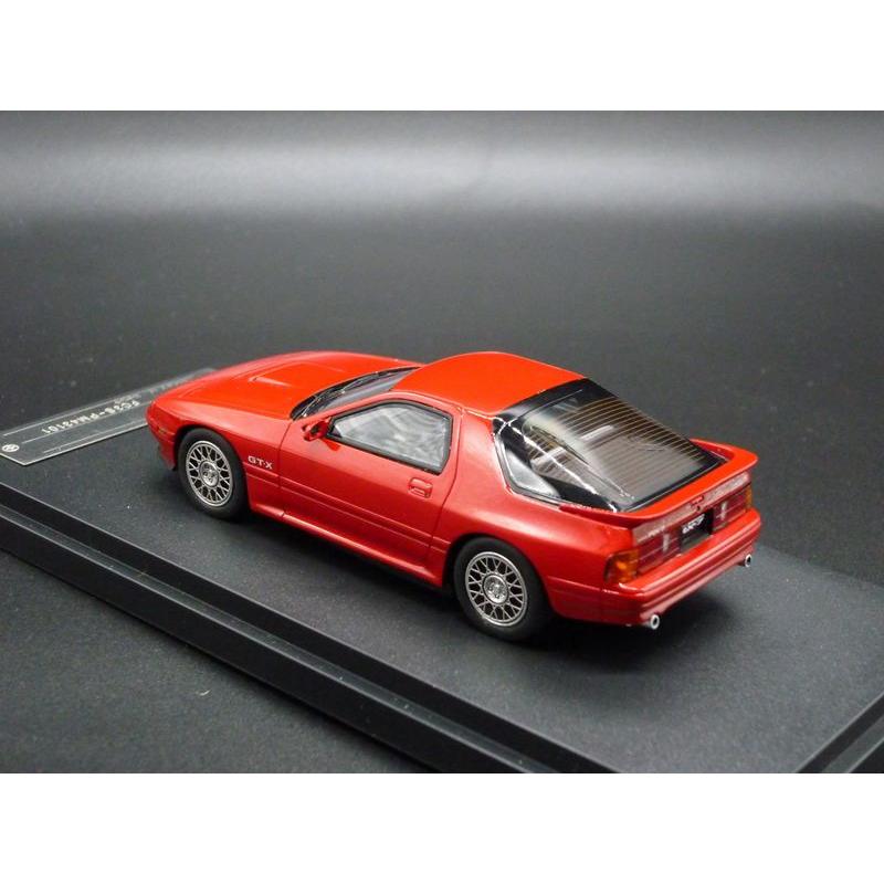 MAZDA SABANNA RX-7 (FC3S) GT-X 1990 blaze red (PM43101R 1/43