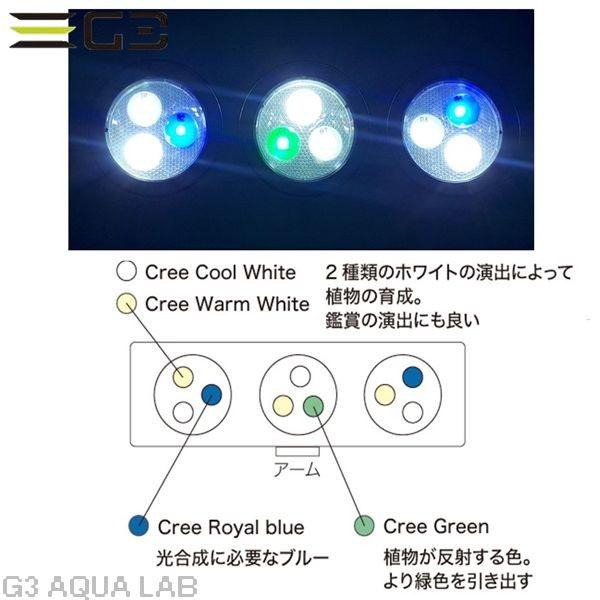 淡水水槽用LED照明 オルカ オプティマス フレッシュナノ｜g3aqualab｜06