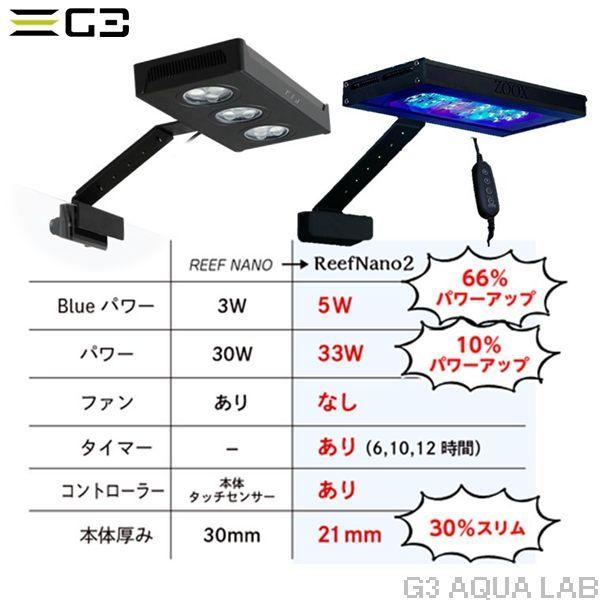 送料無料 zoox オプティマス リーフナノ2 小型サンゴ水槽用LED照明