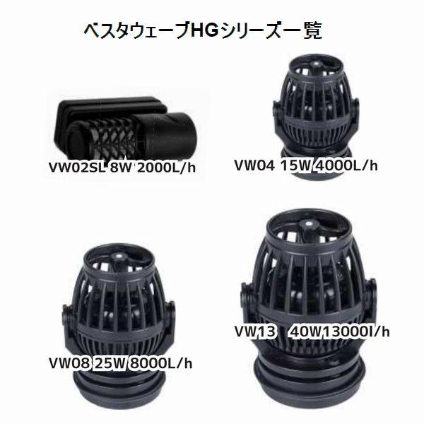 VestaWave VW04HG 水中ポンプ 15W 4000L/h 水槽