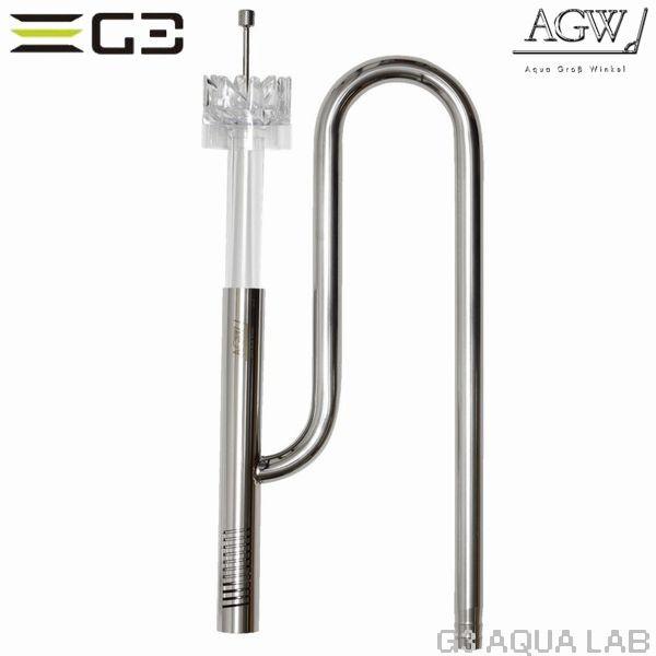 S*Y様 WEEK AQUA ステンレス製パイプセット/スキマー付き AGW サーフェイススキマーステンレス吸水パイプ M 16/22mm（油膜