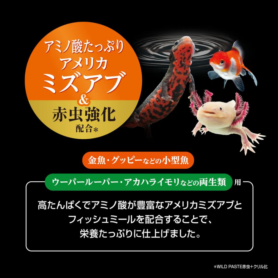 GEX ジェックス ワイルドペースト 赤虫+ミズアブ 10袋入り : G3 GEX ジェックス ワイルドペースト 赤虫+ミズアブ 10袋入り : G3