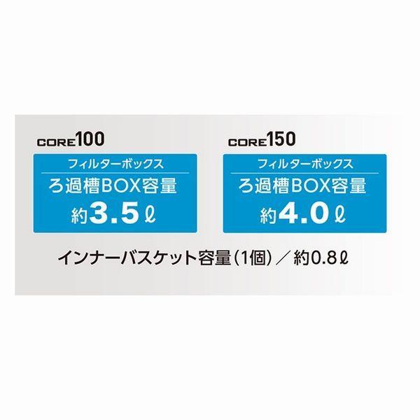 コトブキ工芸 コトブキ パワーボックスコア 100 60~75cm水槽対応 コトブキ工芸 コトブキ パワーボックスコア 100 60~75cm水槽対応