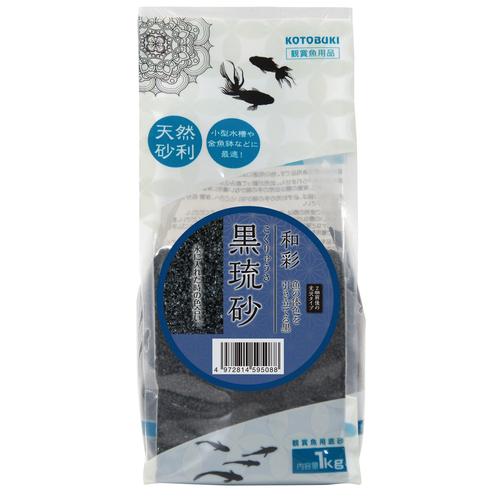 砂目 黒　小壺 TAIKOH 高級黒玉石 黒光石 3分 12-16mm 10kg 化粧砂利 ブラック