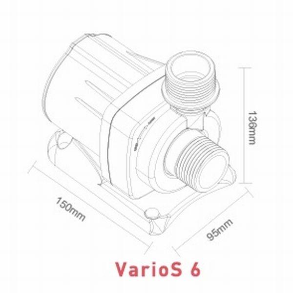 OCTO DCポンプ VarioS 6（最大流量6,500L/h） :varios6:G3 AQUA LAB ヤフーショップ - 通販