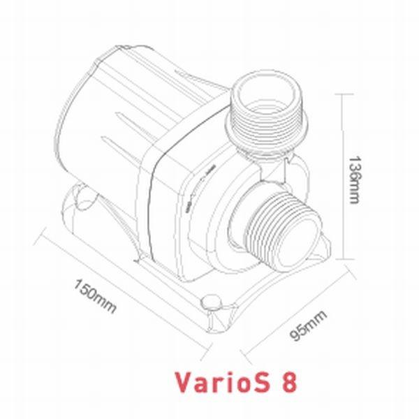 OCTO DCポンプ VarioS 8（最大流量10,000L/h）｜g3aqualab｜06