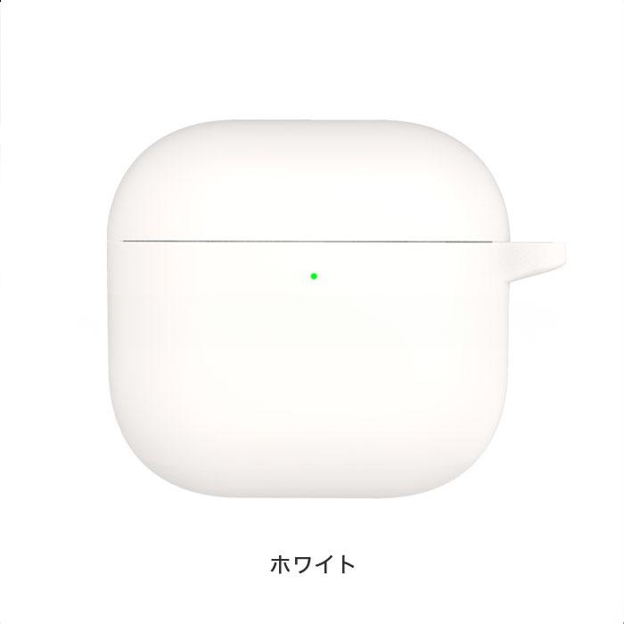 Apple Air Pods4 シリコンケース カラビナ付き ケース : Arupi