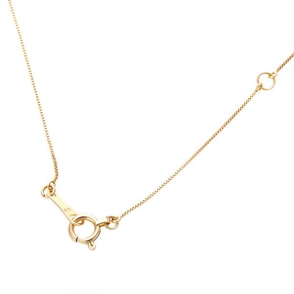 〔鑑別書付〕K18イエローゴールド 天然ダイヤネックレス ダイヤモンドペンダント/ネックレス0.2ct フラワーモチーフの画像