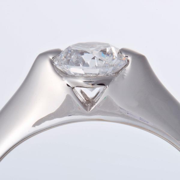 プラチナPt900 0.5ct Dカラー・IFクラス・EXカットダイヤリング 指輪（GIA鑑定書付き） 7号_2