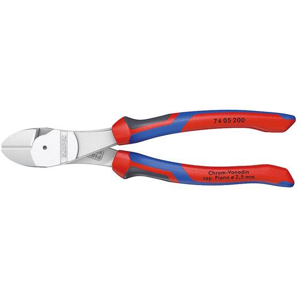 KNIPEX クニペックス 7405-200 強力型 斜ニッパー 硬線用 SB 工具 ツール DIY 作業工具 道具 ニッパー_1