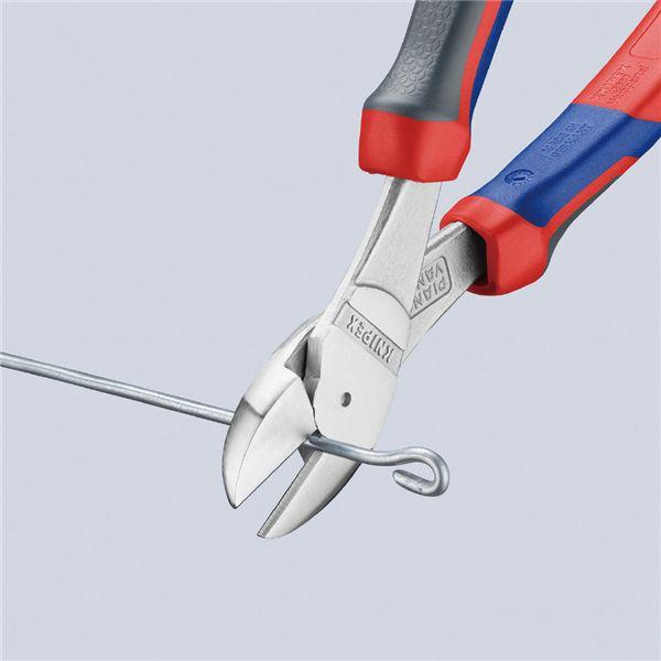 KNIPEX クニペックス 7405-200 強力型 斜ニッパー 硬線用 SB 工具 ツール DIY 作業工具 道具 ニッパー_3