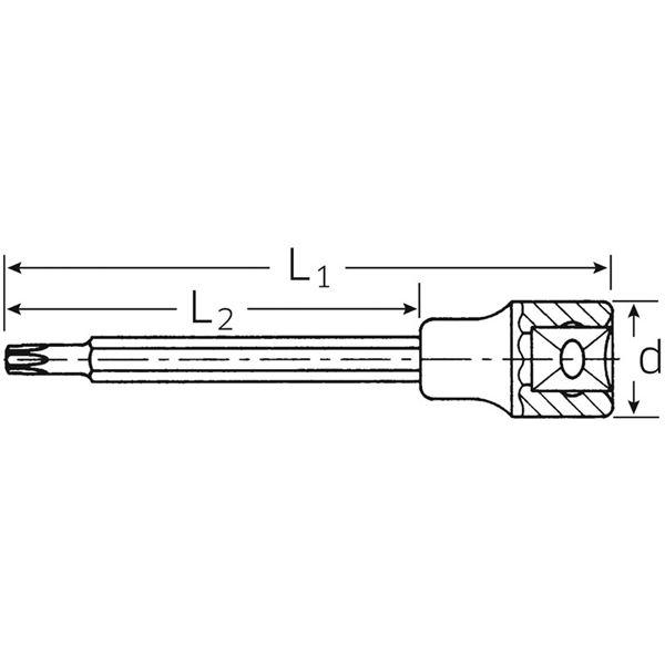 STAHLWILLE スタビレー 1054TX-T70 1/2SQ ヘクスローブソケット 03131070 工具 作業工具 ツール DIY