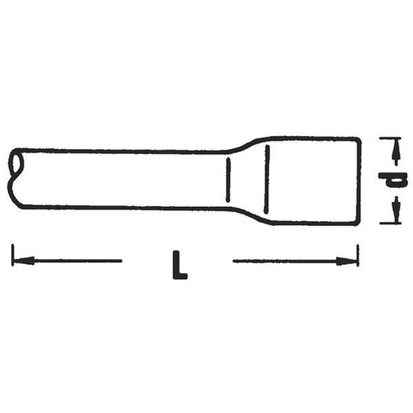 STAHLWILLE スタビレー 559/16 3/4SQ エキステンションバー #559 15010002 工具 作業工具 ツール DIY_1
