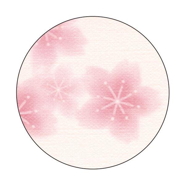 （まとめ） ササガワ OA対応和柄用紙 和ごころ 桜4-1005 1冊（10枚） 〔×30セット〕の画像
