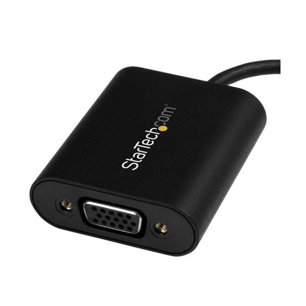 StarTechUSB-C-VGA変換アダプタ プレゼンテーション・モード切替スイッチ CDP2VGASA 1個_1