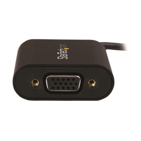 StarTechUSB-C-VGA変換アダプタ プレゼンテーション・モード切替スイッチ CDP2VGASA 1個_2