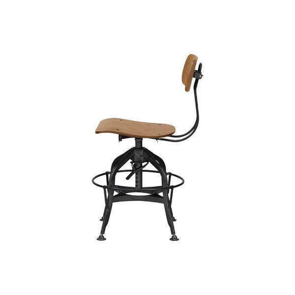 パーソナルチェア ダイニングチェア 幅50cm ナチュラル ラッカー塗装 スチール リビング 在宅ワーク 店舗 インテリア家具_2