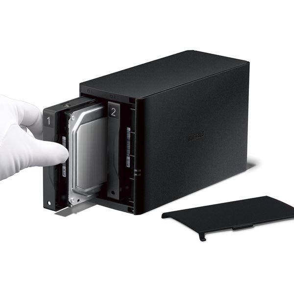 バッファロー ドライブステーション プロ 法人向け RAID1対応 USB3.0用 外付けHDD 2ドライブモデル6TB HD-WHA6U3/R1_5