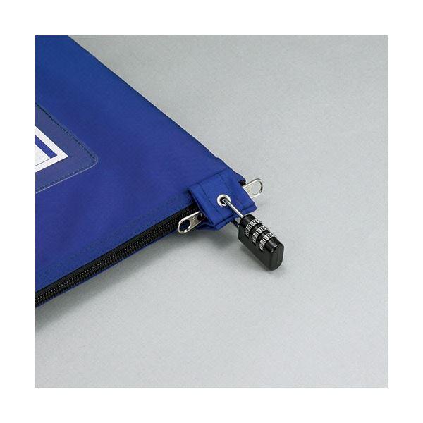 (まとめ) コクヨ 事務用連絡ケース(シャトルバッグ) ナイロンタイプ B4 黒 クケ-2904ND 1枚 〔×3セット〕_4