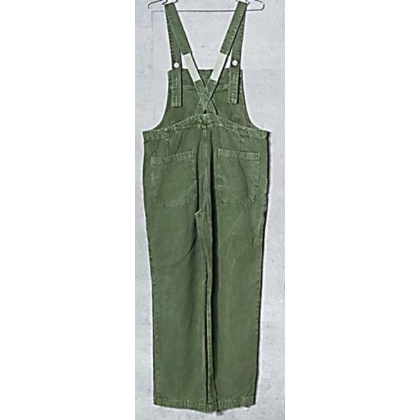 フランス海軍 タイプ 1940 オーバーオール L グリーン ピグメントダイ 顔料染 綿100％ フランス軍 ミリタリーウェア 軍モノの画像