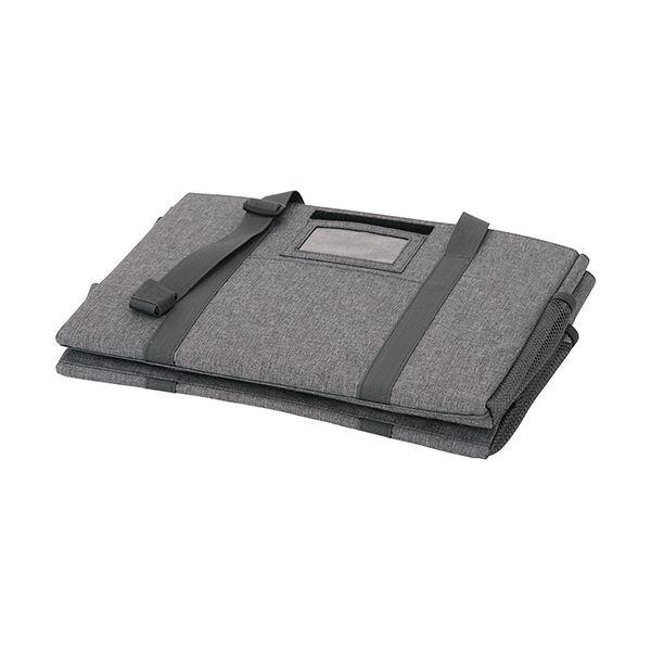 ナカバヤシ オリパクトオフィスキャリングトート グレー NOP-T01GY 1セット(3個)の画像