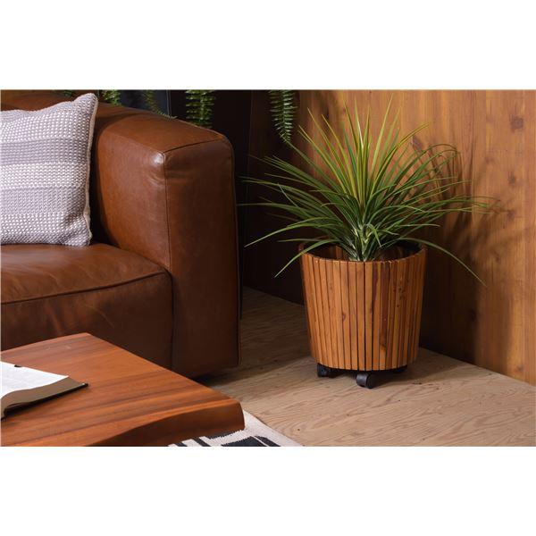 フェイクグリーン 観葉植物 ミニパイナップル 約幅61×奥行61×高さ67cm リビング 店舗 ショップ インテリア雑貨_4