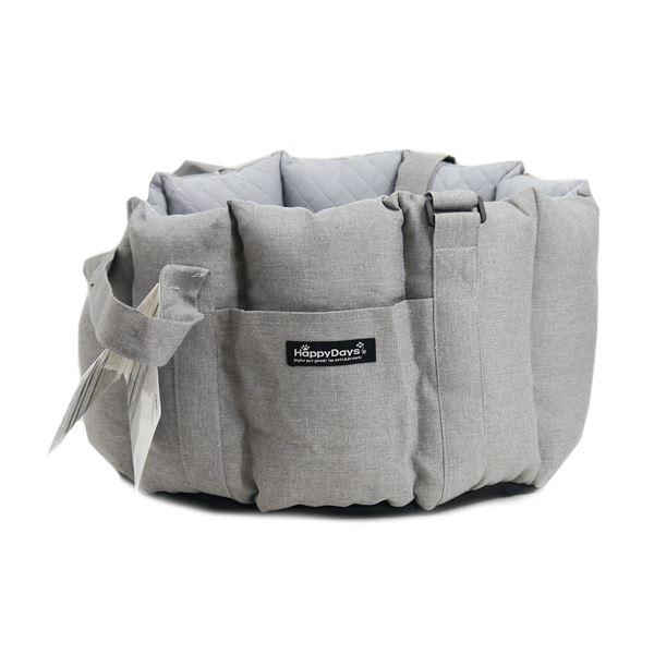 ドライブベッド キャリー グレー Amazon | HappyDays ドライブベッド&キャリー グレー | HAPPY