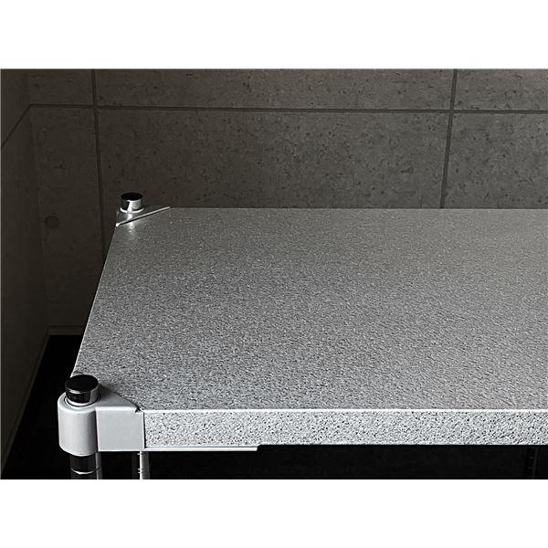 プロフェイス ガルバリウムシェルフ 棚板 35×60cm 1段 棚1枚 単品 スチール クロームメッキ 日本製 部品 パーツ_3