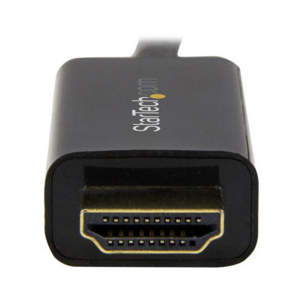 StarTech.com DisplayPort-HDMI変換アダプタケーブル 4K対応 5m オス／オス ブラックDP2HDMM5MB 1本