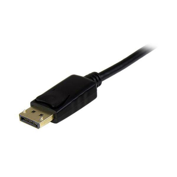 StarTech.com DisplayPort-HDMI変換アダプタケーブル 4K対応 5m オス／オス ブラックDP2HDMM5MB 1本