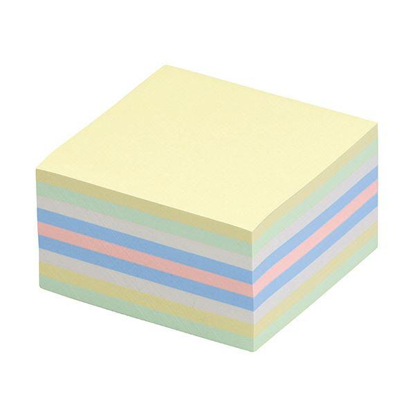 3Mポスト・イット ノート 再生紙カラーキューブ 75×75mm 混色5色 CPRP-Y-33SE 1セット（10冊）_2