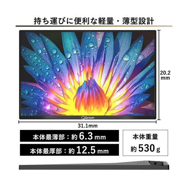 YAMAZENQriom モバイルモニター 14型 QMM-140 1台_3