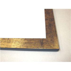 デッサン額 569B 半切(545×424mm) 金柄紋 ポスター デッサン 水彩画 絵画 画用紙 UVカットアクリル 額 額縁 フレームの画像