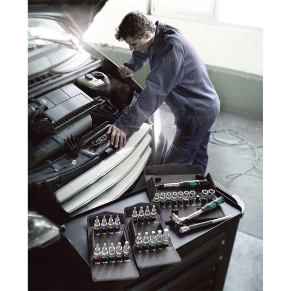 WERA ヴェラ 差込角1/2inch 9点組 ビットソケットセット 保持機能付き T20-T60 004202 工具 ツール DIY 作業工具 道具_2