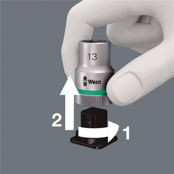 WERA ヴェラ 差込角1/2inch 9点組 ビットソケットセット 保持機能付き T20-T60 004202 工具 ツール DIY 作業工具 道具_4