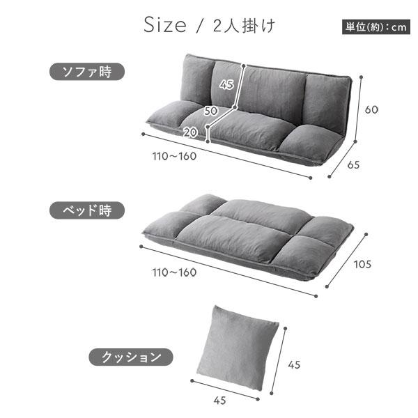 リクライニング 立ち会い場寝椅子 専用取りまかなう 単品 2人掛け広広とした用 薄墨色 ホンブルグ帽出どころ 洗える 取りまかなう輪っか 寝椅子取りまかなう