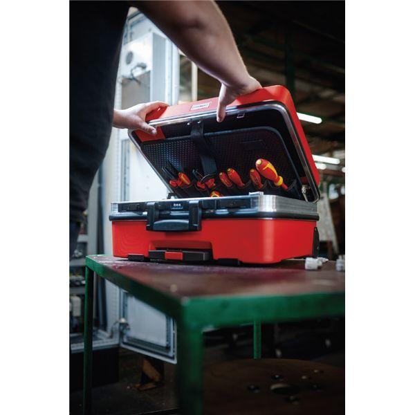 STAHLWILLE スタビレー 48点入 3/8SQ 1000V絶縁工具セット ケース付 全長520mm 13300VDE 工具 ツール DIY 作業工具の画像