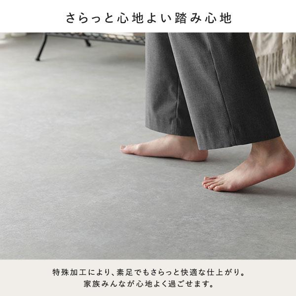 クッションフロア カーペットサイズ 6帖用 約91×352cm 3枚入り オーク 日本製 抗菌 抗ウイルス 防カビ 防炎 床暖房可_10