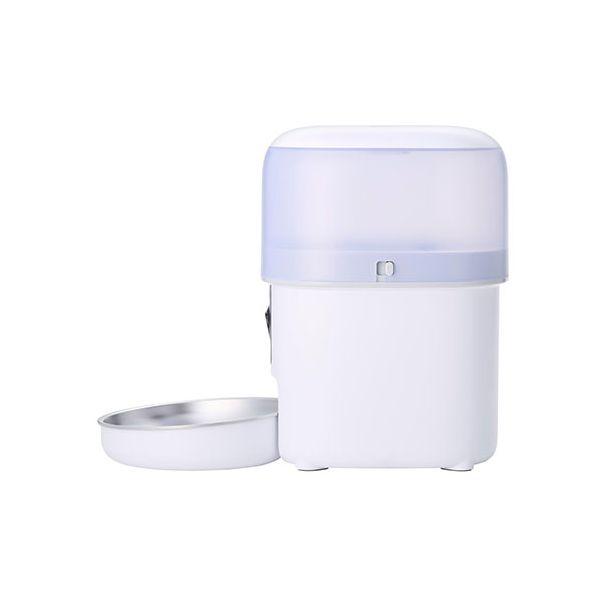 エレコム スマホ対応カメラ付き自動給餌器 2L/ドライフード専用 PET-AF05CAWHの画像