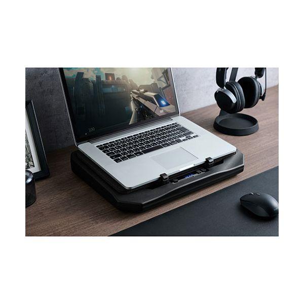 エレコム ノートパソコン用クーラー 密閉タイプ SX-CL24BK_1
