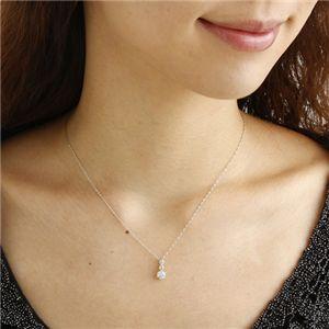 K18ホワイトゴールド0.7ct ダイヤモンドキャッスルペンダント_1